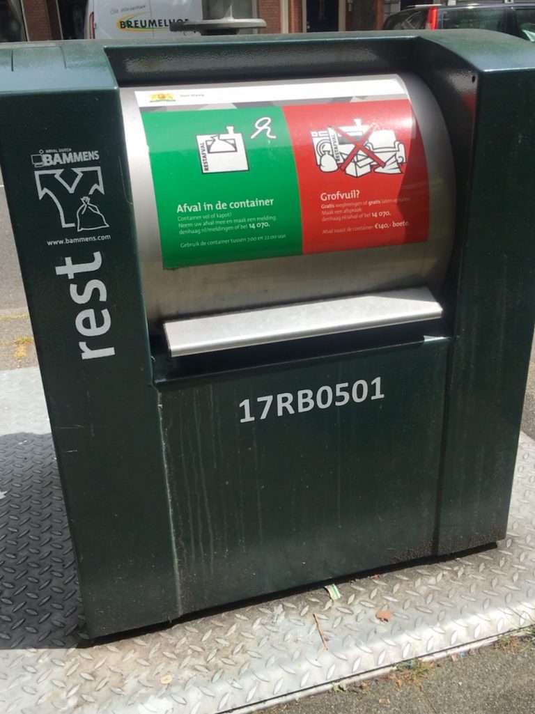 Garbage Chute in Town