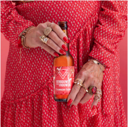 アムステルダムのビールの宣伝